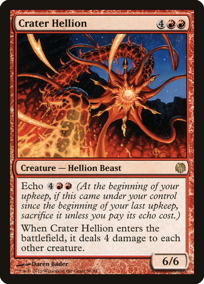 Crater Hellion [Duel Decks: Heroes vs. Monsters] | Anubis Games and Hobby
