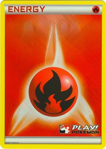 Fire Energy (2011 Play Pokemon Promo) [League & Championship Cards] | Anubis Games and Hobby