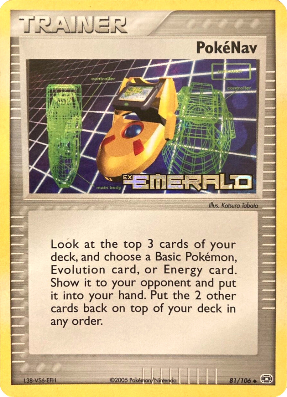 PokeNav (81/106) (Stamped) [EX: Emerald] | Anubis Games and Hobby