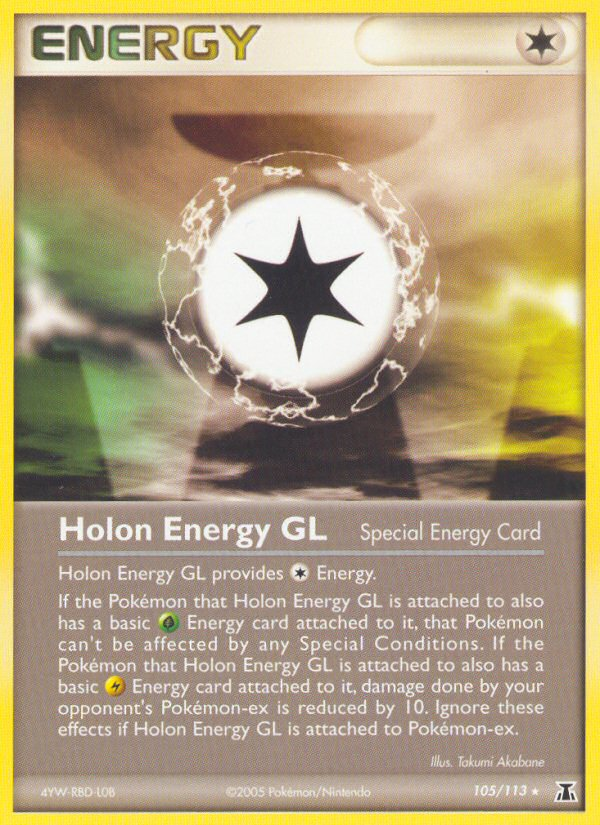 Holon Energy GL (105/113) [EX: Delta Species] | Anubis Games and Hobby