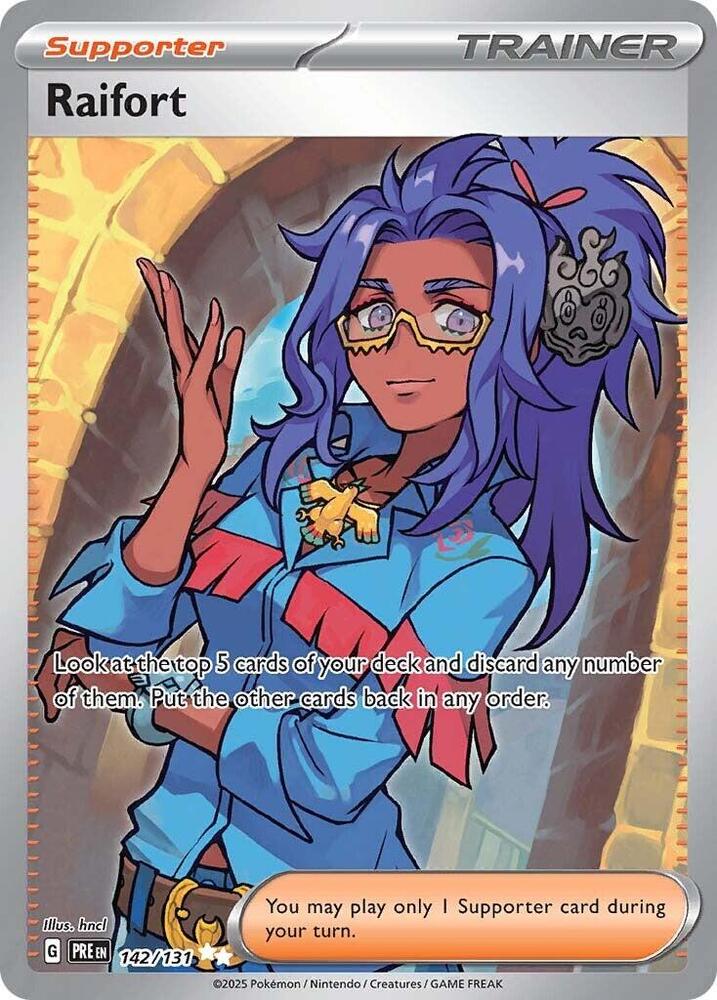 Raifort (142/131) [Scarlet & Violet: Prismatic Evolutions] | Anubis Games and Hobby