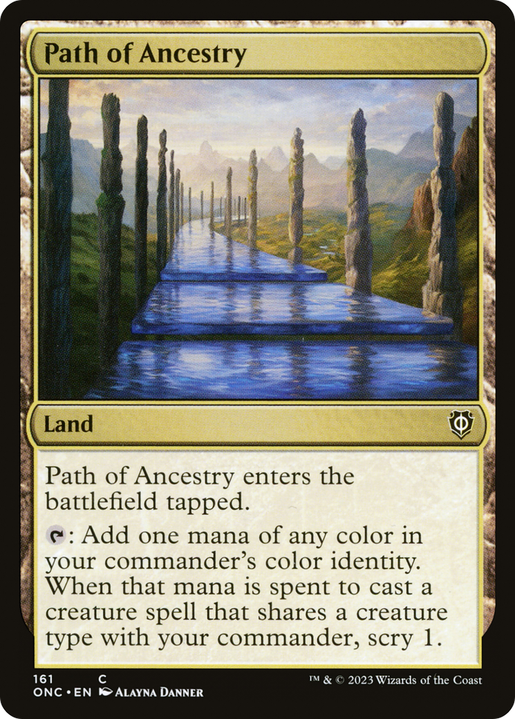 Path of Ancestry [Phyrexia: All Will Be One Commander] | Anubis Games and Hobby