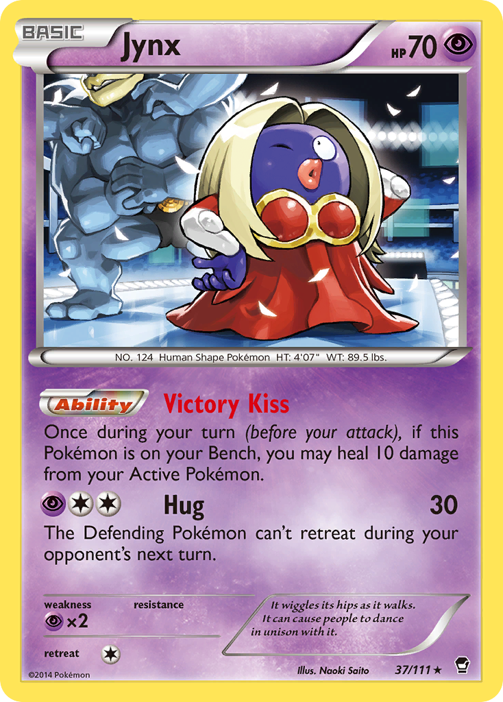 Jynx (37/111) [XY: Furious Fists] | Anubis Games and Hobby