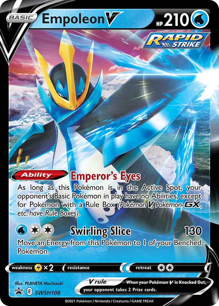 Empoleon V (SWSH108) [Sword & Shield: Black Star Promos] | Anubis Games and Hobby