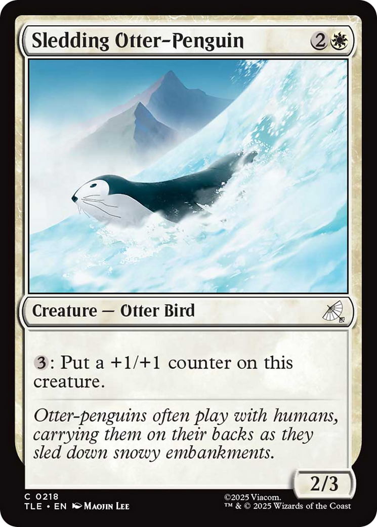 Sledding Otter-Penguin [Avatar: The Last Airbender: Eternal-Legal] | Anubis Games and Hobby