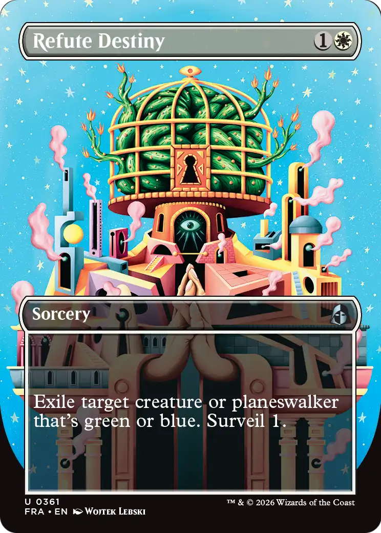 Refute Destiny (Borderless) [Reality Fracture] | Anubis Games and Hobby
