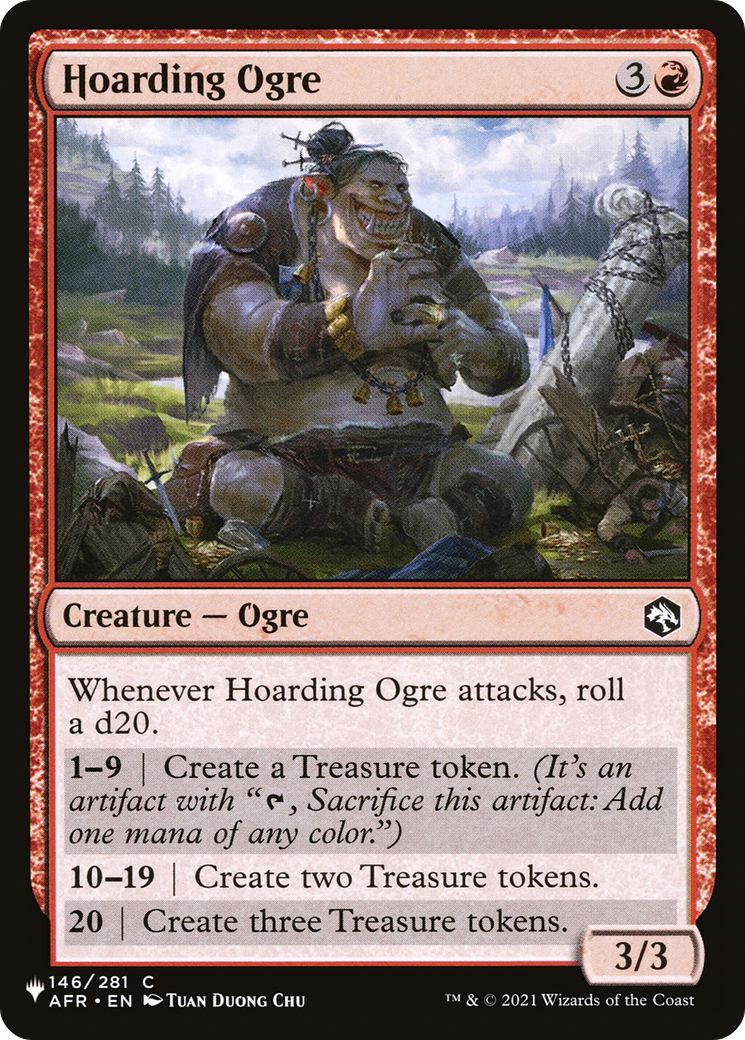 Hoarding Ogre [The List Reprints] | Anubis Games and Hobby