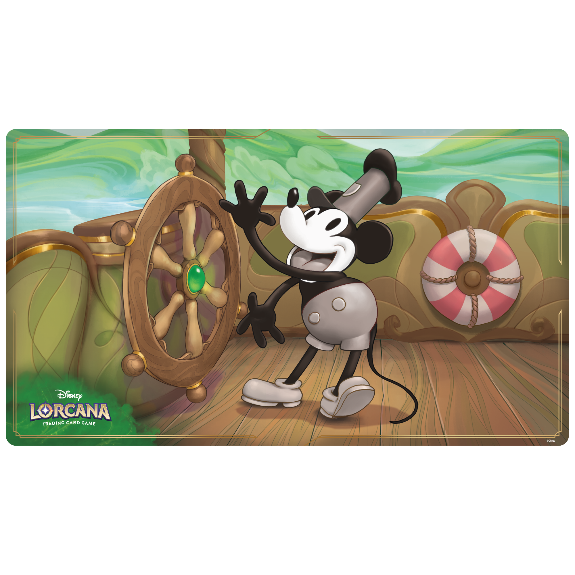 Lorcana TCG: The First Chapter Neoprene Mat - Mickey Mouse | Anubis Games and Hobby