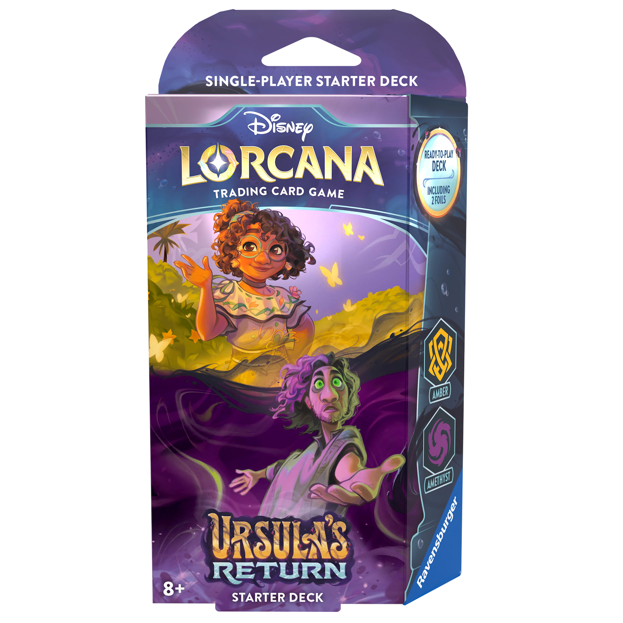 Lorcana TCG: Ursula's Return Starter Deck - Amber & Amethyst | Anubis Games and Hobby