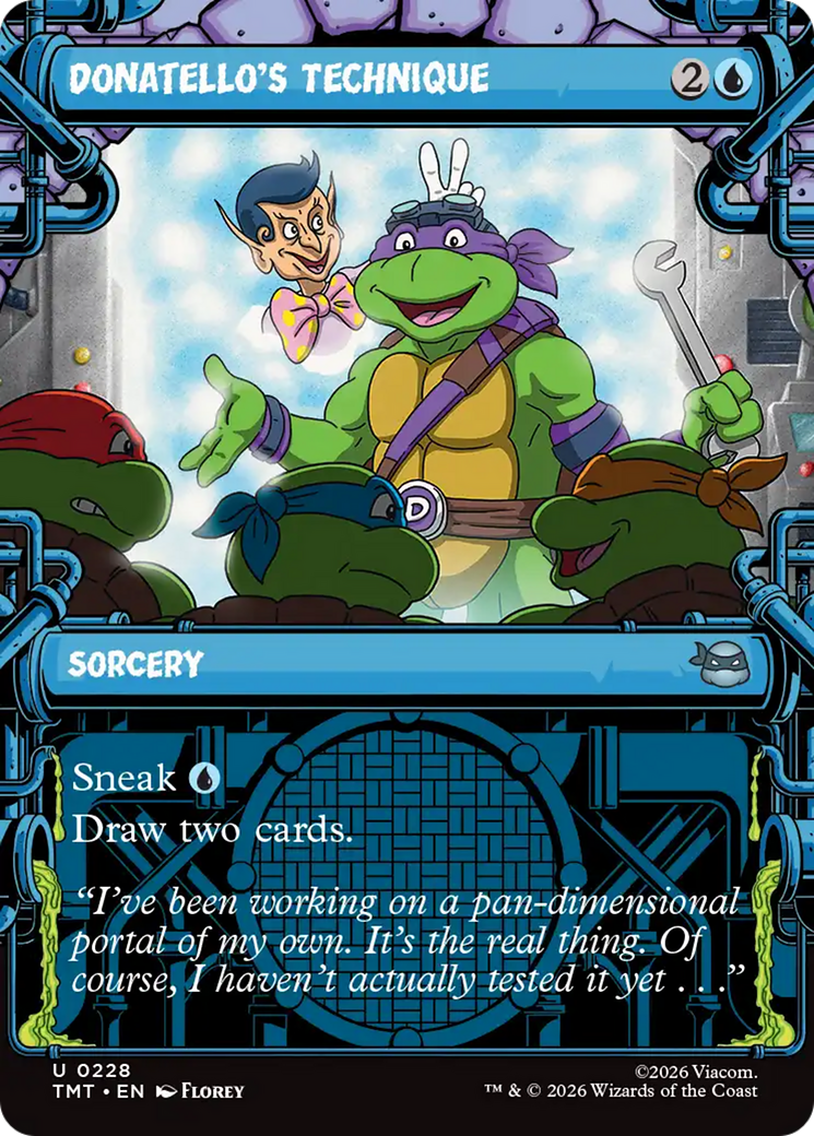 Donatello's Technique (Showcase) [Teenage Mutant Ninja Turtles] | Anubis Games and Hobby