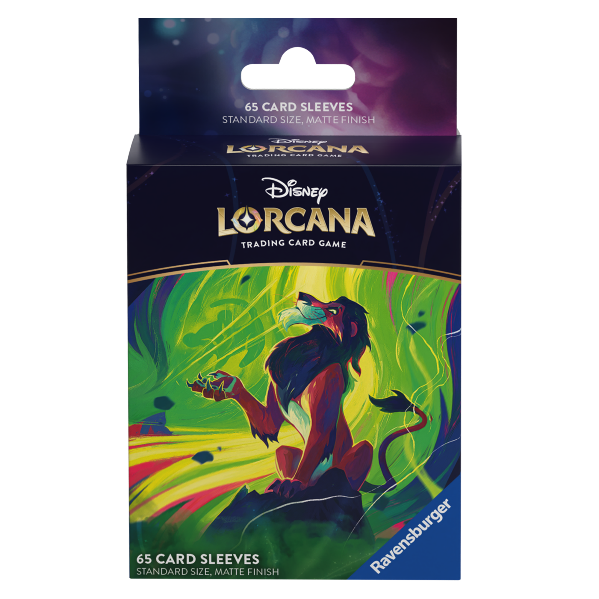 Lorcana TCG: Azurite Sea Sleeves - Scar | Anubis Games and Hobby