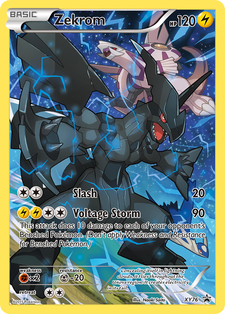 Zekrom (XY76) [XY: Black Star Promos] | Anubis Games and Hobby