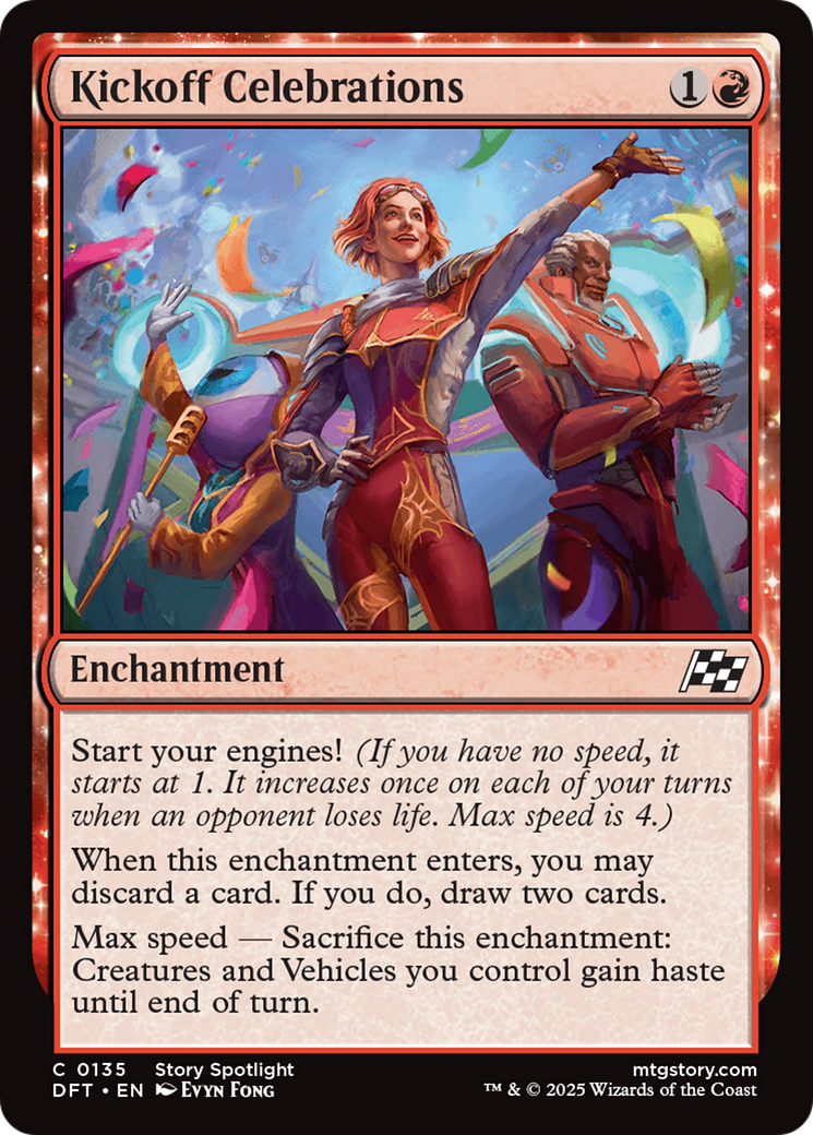 Kickoff Celebrations [Aetherdrift] | Anubis Games and Hobby
