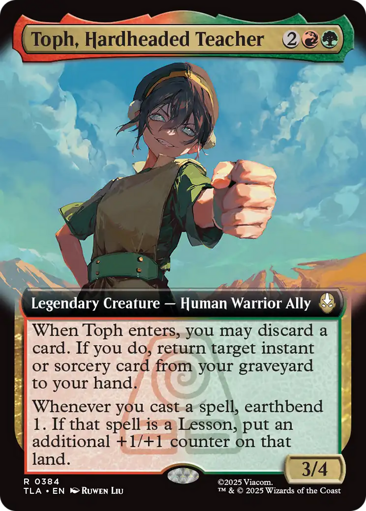 Toph, Hardheaded Teacher (Extended Art) [Avatar: The Last Airbender] | Anubis Games and Hobby