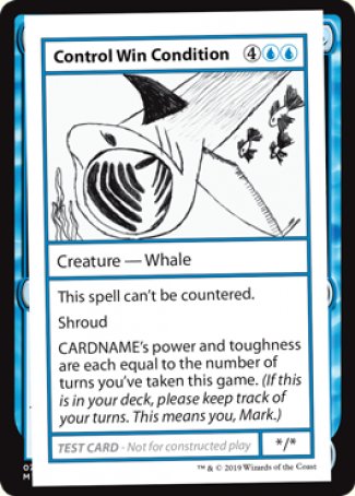 Control Win Condition (2021 Edition) [Mystery Booster Playtest Cards] | Anubis Games and Hobby
