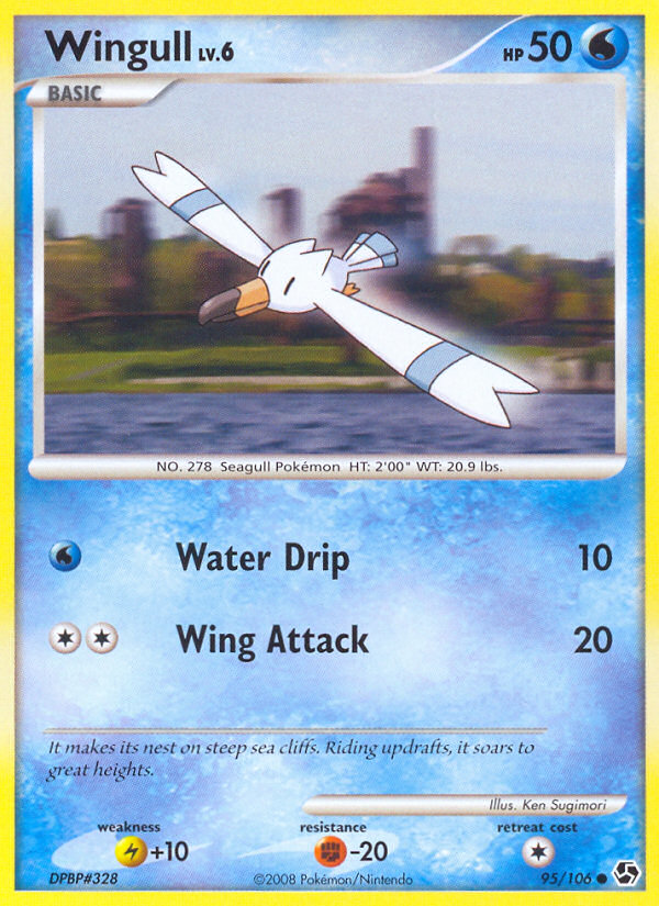 Wingull (95/106) [Diamond & Pearl: Great Encounters] | Anubis Games and Hobby