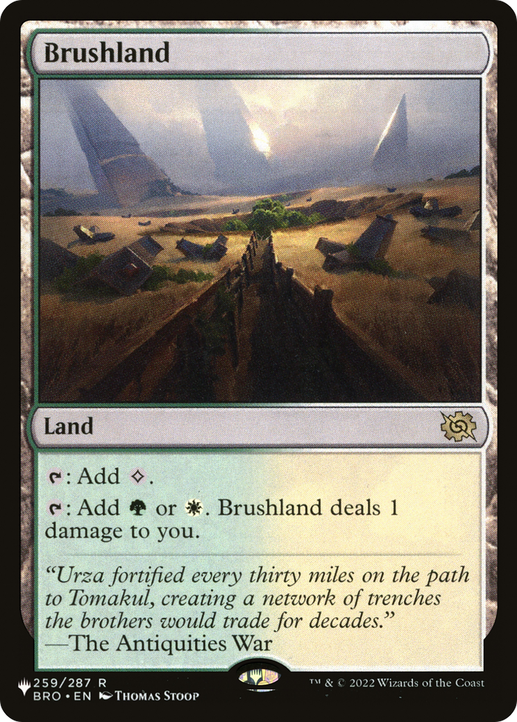 Brushland [The List] | Anubis Games and Hobby