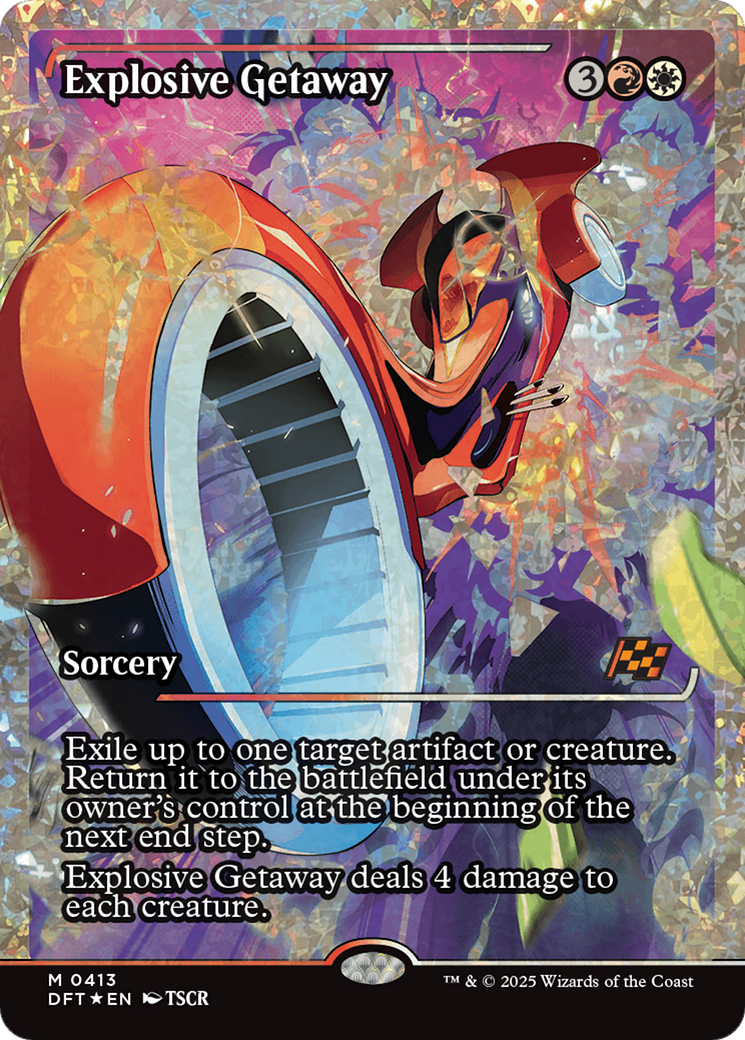 Explosive Getaway (Promo Pack) [Aetherdrift Promos] | Anubis Games and Hobby