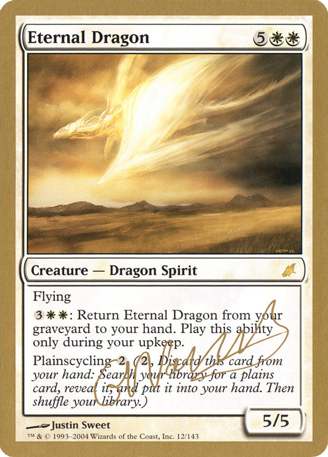 Eternal Dragon (Gabriel Nassif) [World Championship Decks 2004] | Anubis Games and Hobby