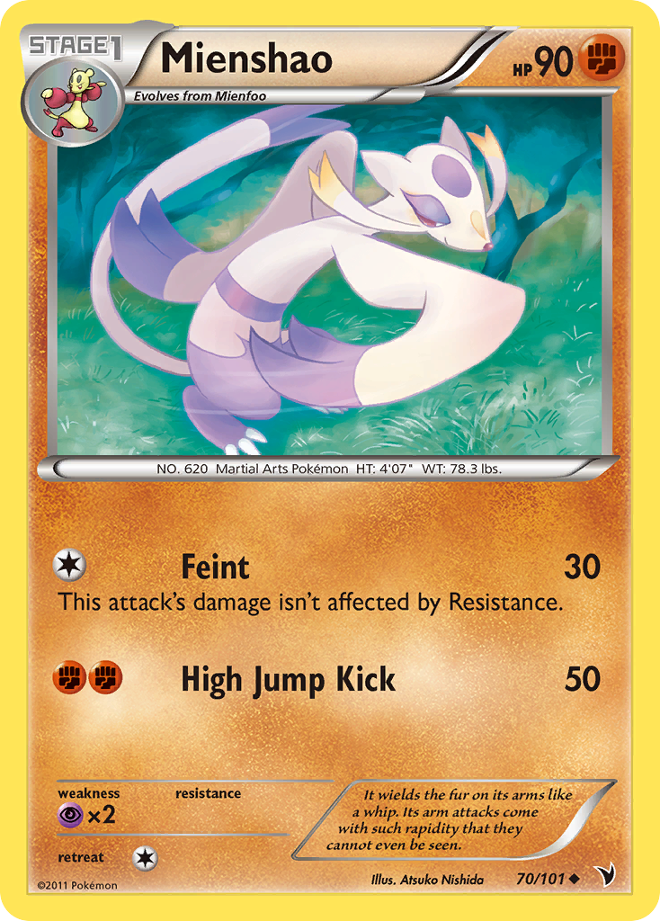 Mienshao (70/101) [Black & White: Noble Victories] | Anubis Games and Hobby