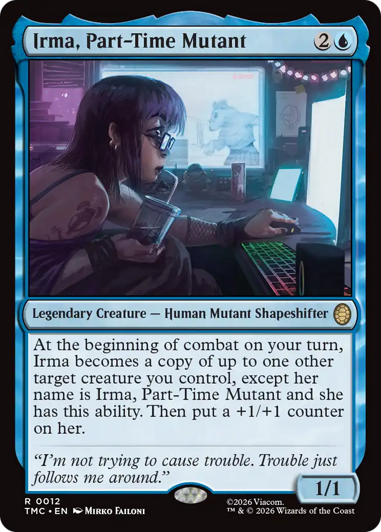 Irma, Part-Time Mutant [Teenage Mutant Ninja Turtles Commander] | Anubis Games and Hobby