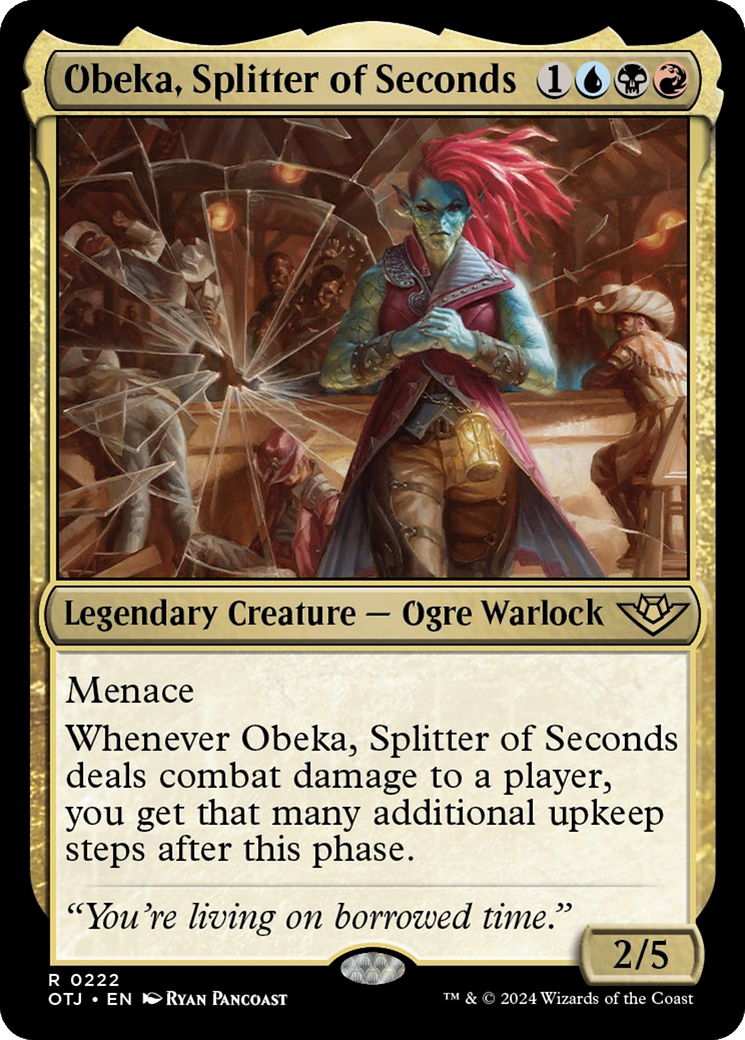 Obeka, Splitter of Seconds [Outlaws of Thunder Junction] | Anubis Games and Hobby