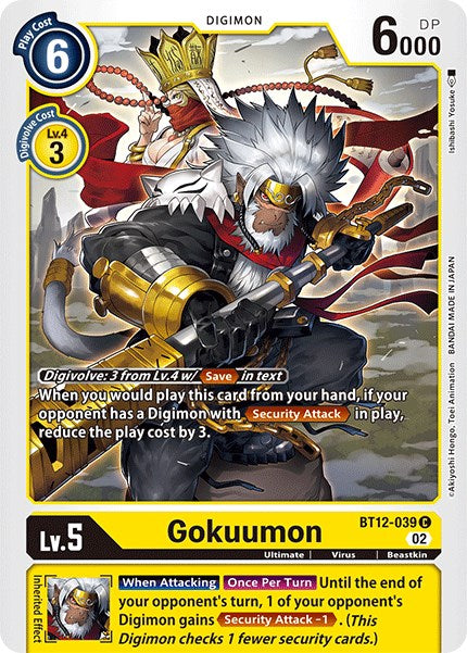 Gokuumon [BT12-039] [Across Time] | Anubis Games and Hobby