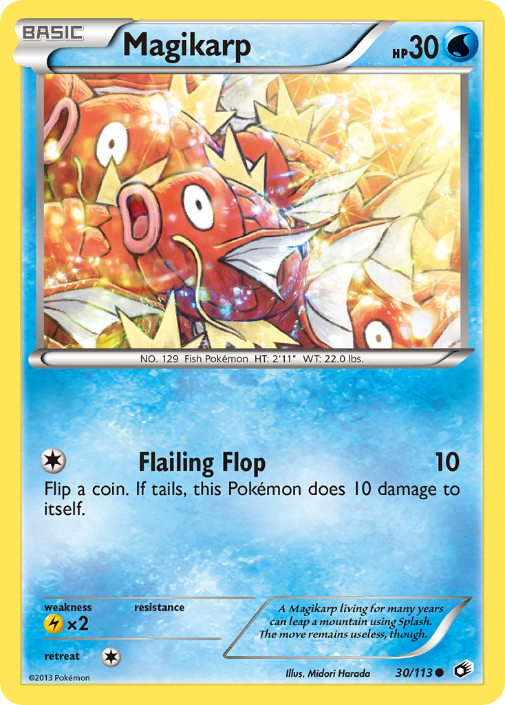 Magikarp (30/113) [Black & White: Legendary Treasures] | Anubis Games and Hobby