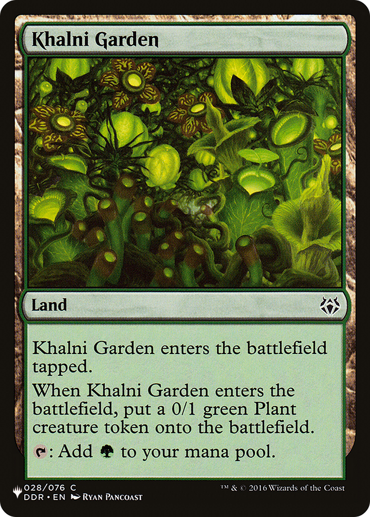 Khalni Garden [The List Reprints] | Anubis Games and Hobby