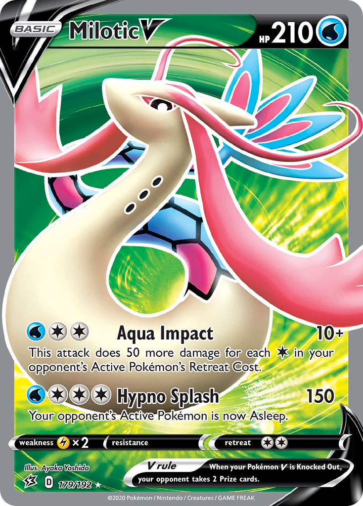 Milotic V (179/192) [Sword & Shield: Rebel Clash] | Anubis Games and Hobby