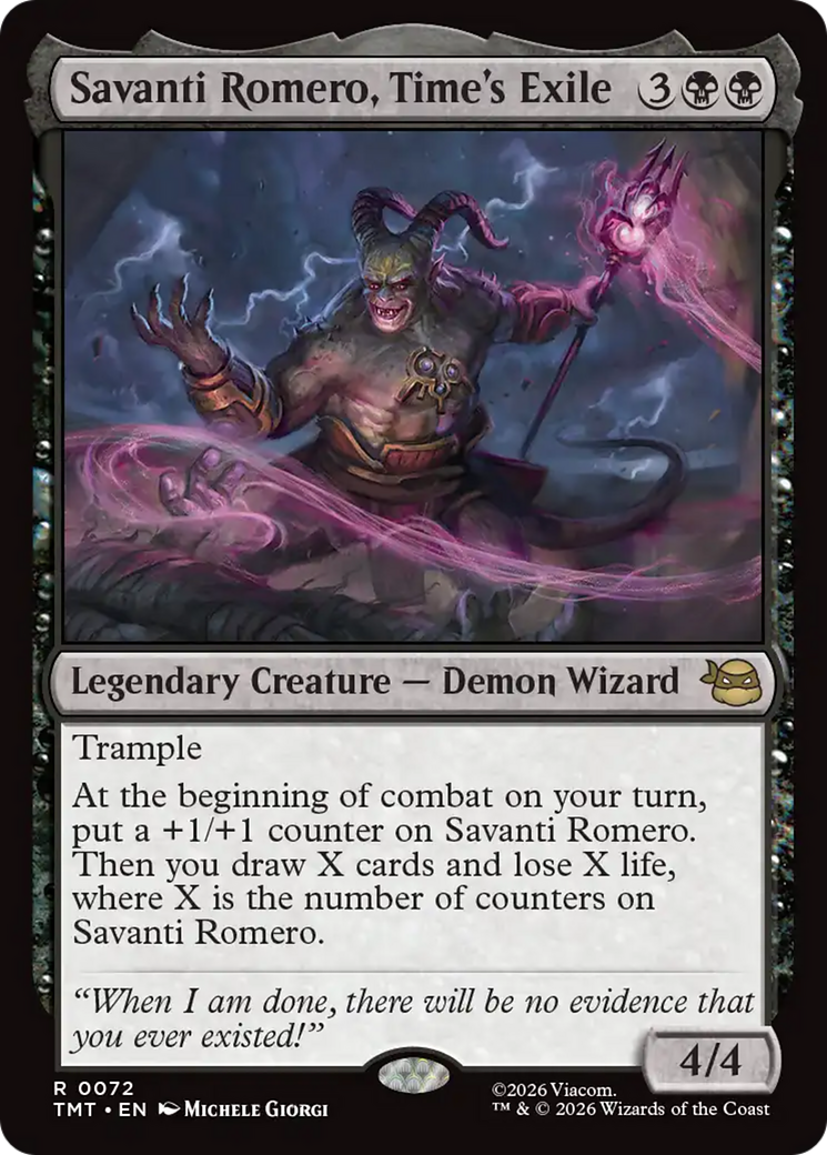 Savanti Romero, Time's Exile [Teenage Mutant Ninja Turtles] | Anubis Games and Hobby