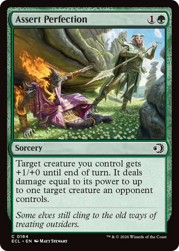 Assert Perfection [Lorwyn Eclipsed] | Anubis Games and Hobby