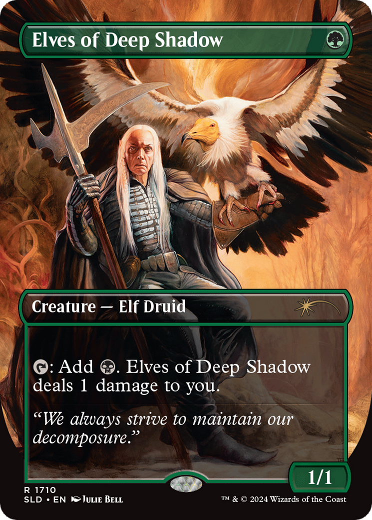 Elves of Deep Shadow (Rainbow Foil) [Secret Lair Drop Series] | Anubis Games and Hobby