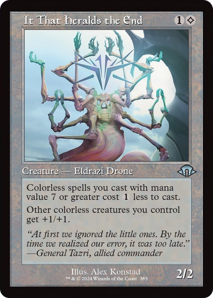 It That Heralds the End (Retro [Modern Horizons 3] | Anubis Games and Hobby
