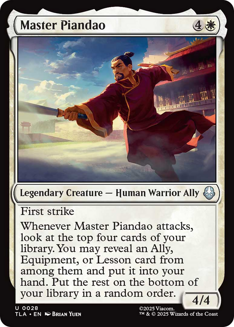 Master Piandao [Avatar: The Last Airbender] | Anubis Games and Hobby