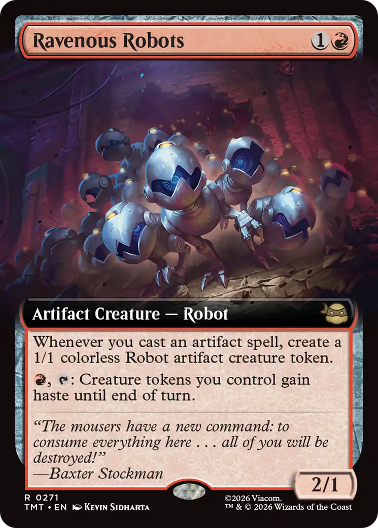 Ravenous Robots (Extended Art) [Teenage Mutant Ninja Turtles] | Anubis Games and Hobby