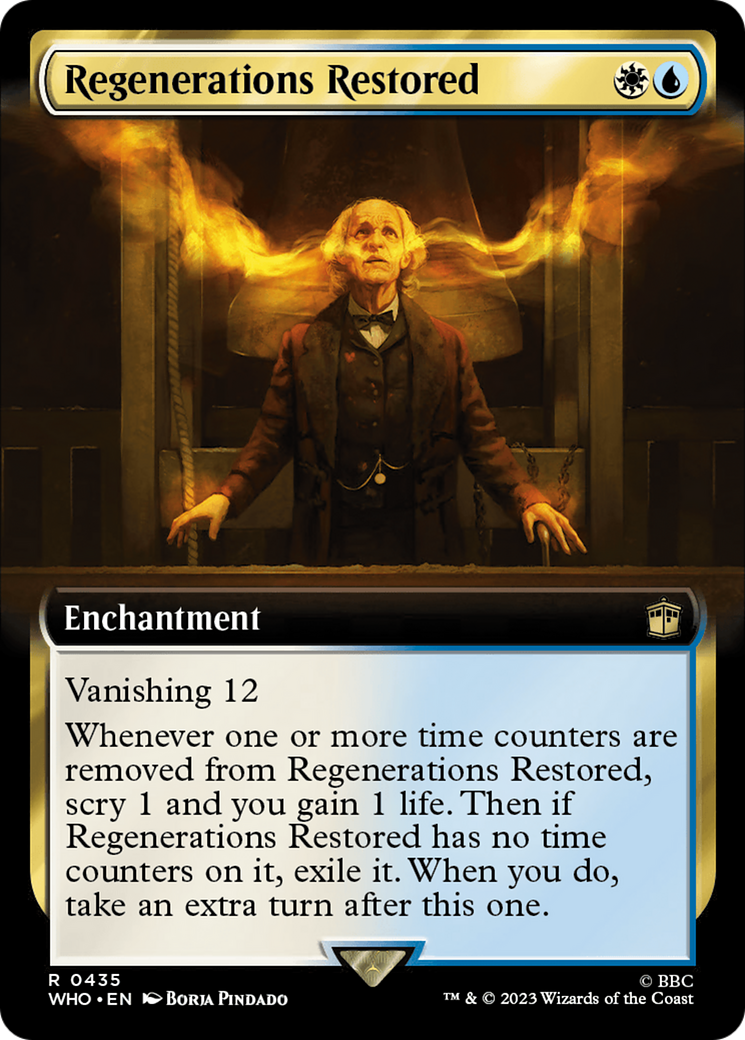 Regenerations Restored (Extended Art) [Doctor Who] | Anubis Games and Hobby