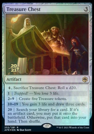 Treasure Chest [Dungeons & Dragons: Adventures in the Forgotten Realms Prerelease Promos] | Anubis Games and Hobby