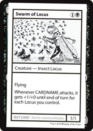 Swarm of Locus (2021 Edition) [Mystery Booster Playtest Cards] | Anubis Games and Hobby