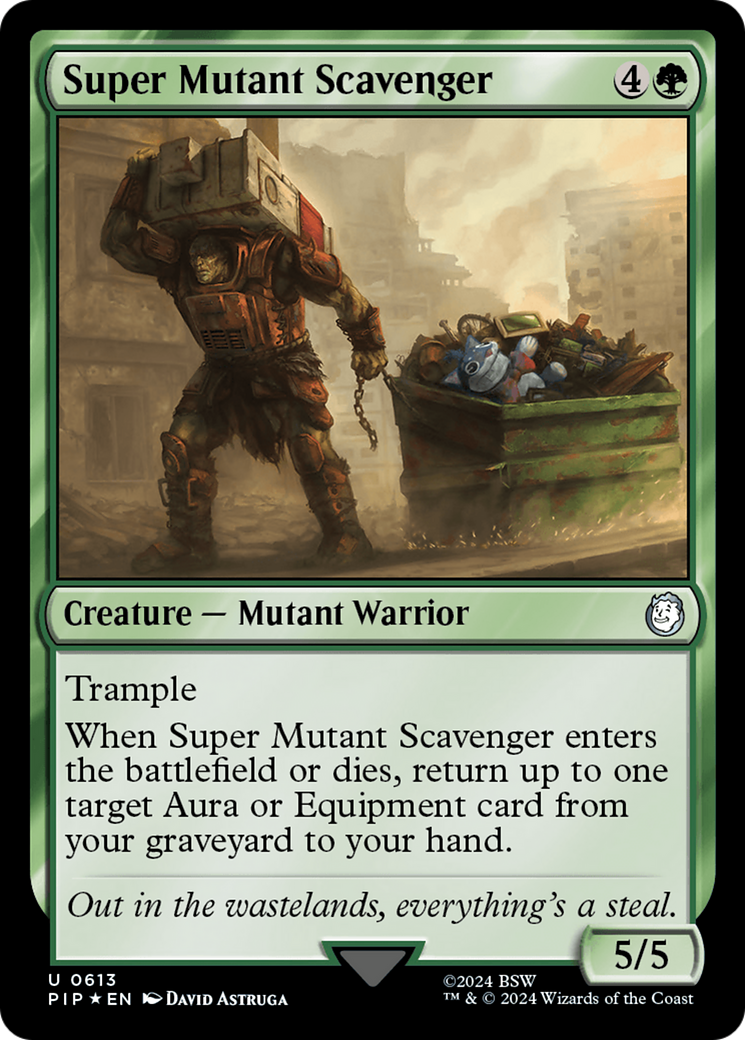 Super Mutant Scavenger (Surge Foil) [Fallout] | Anubis Games and Hobby