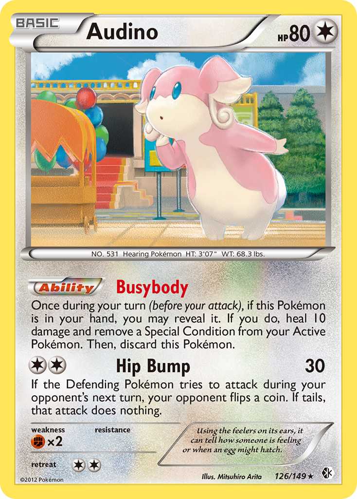 Audino (126/149) [Black & White: Boundaries Crossed] | Anubis Games and Hobby
