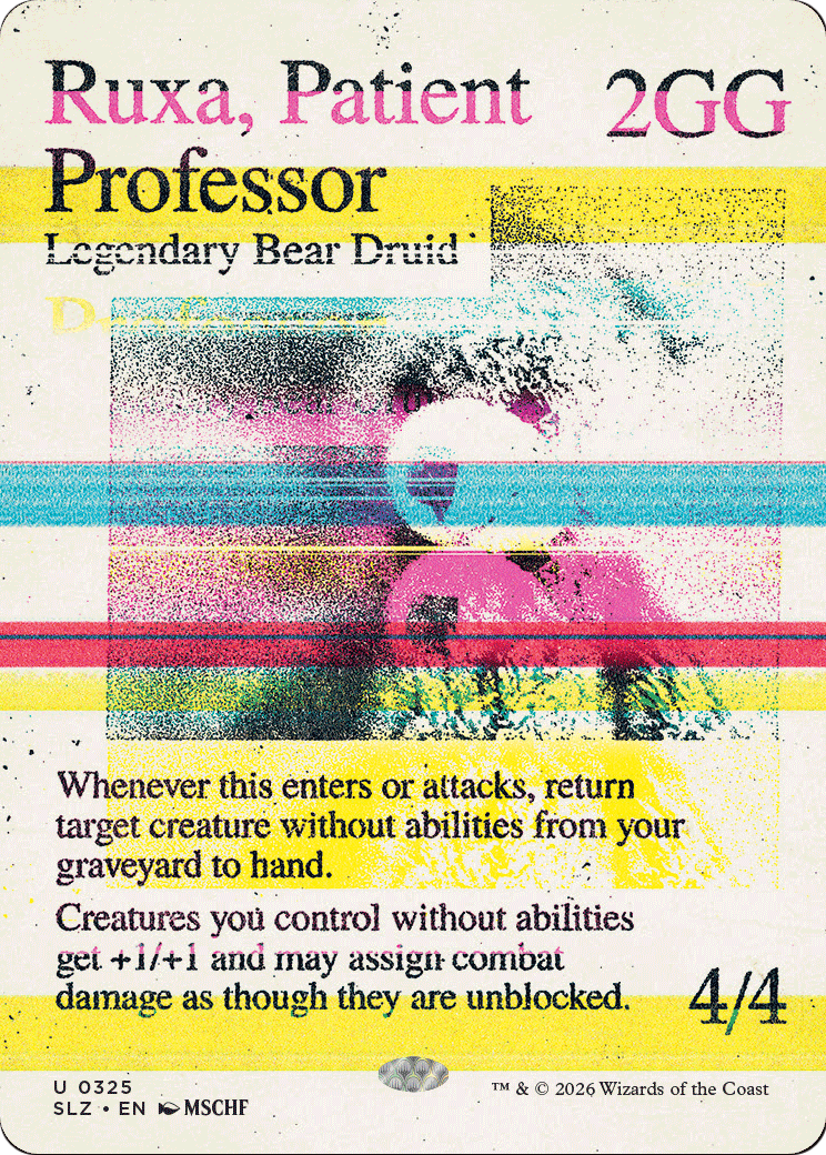 Ruxa, Patient Professor (0325) [Secret Lair x MSCHF: The Zeta Set] | Anubis Games and Hobby