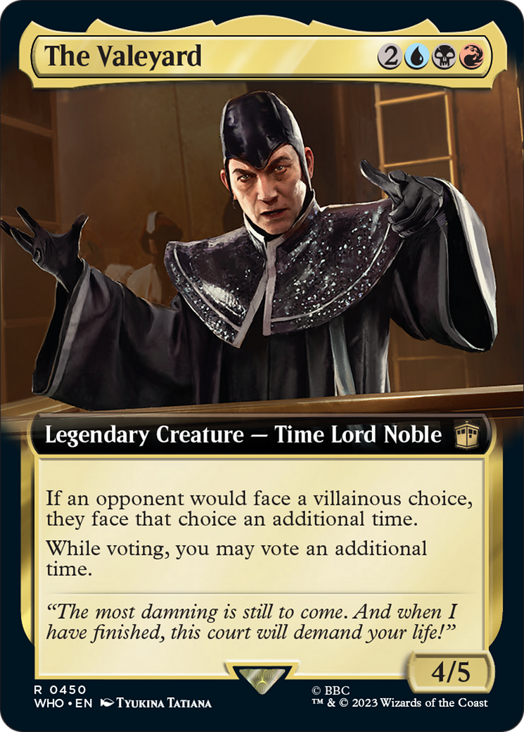 The Valeyard (Extended Art) [Doctor Who] | Anubis Games and Hobby