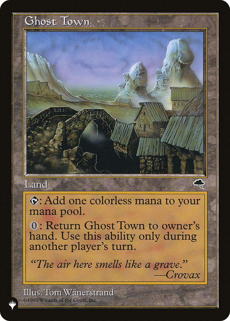 Ghost Town [The List Reprints] | Anubis Games and Hobby