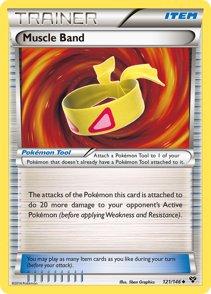 Muscle Band (121/146) [XY: Base Set] | Anubis Games and Hobby