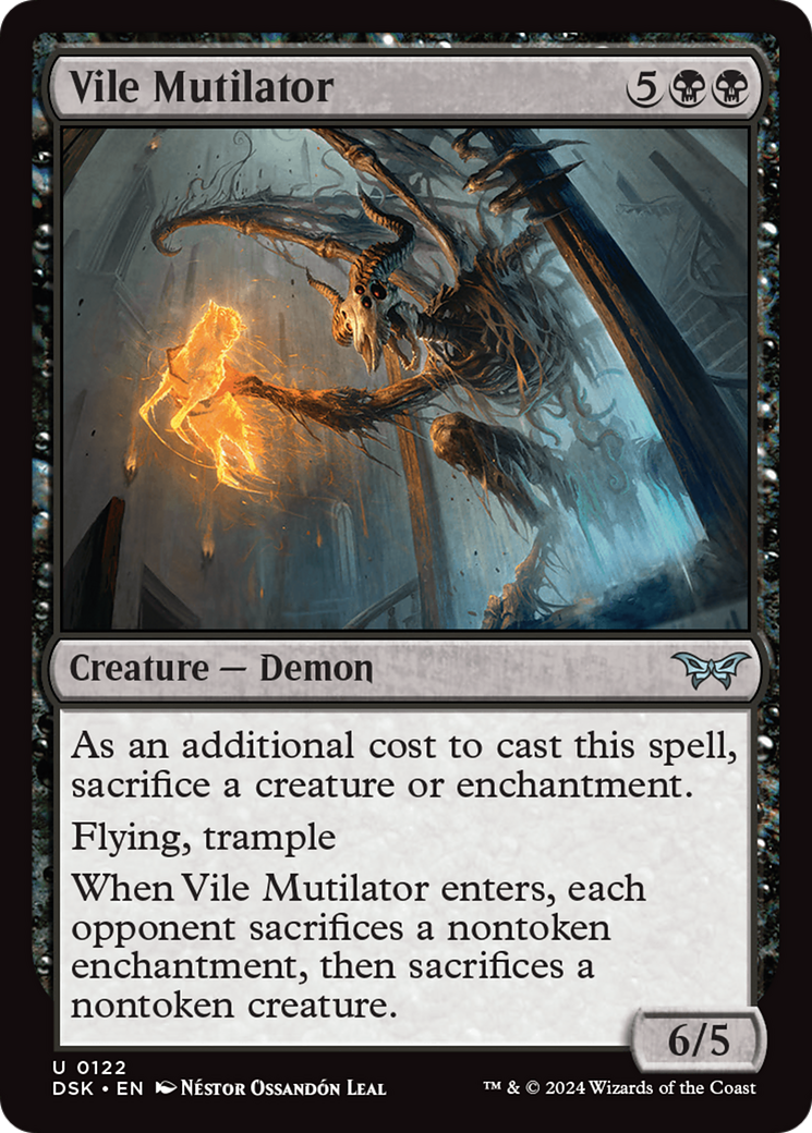 Vile Mutilator [Duskmourn: House of Horror] | Anubis Games and Hobby