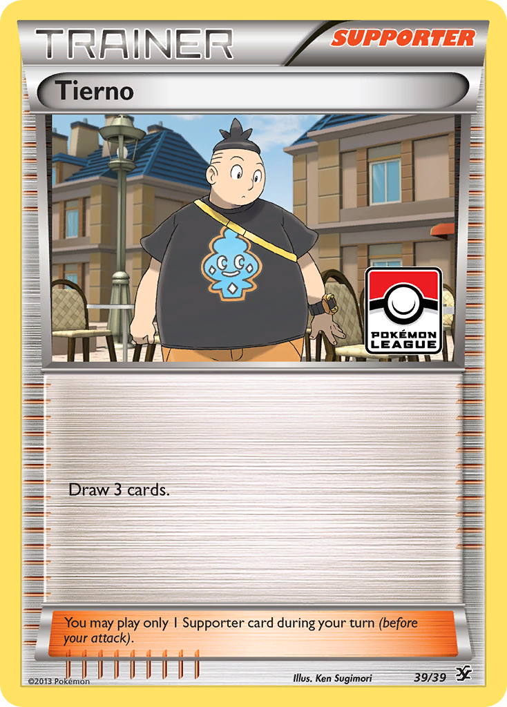 Tierno (39/39) [XY: Kalos Starter Set] | Anubis Games and Hobby