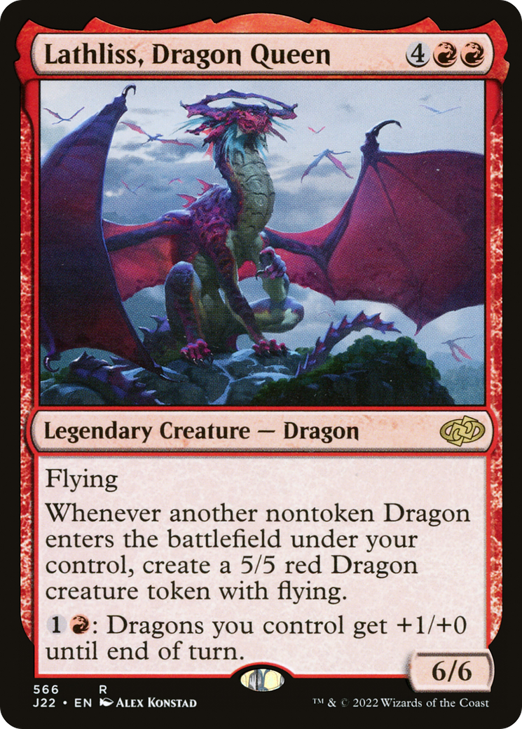 Lathliss, Dragon Queen [Jumpstart 2022] | Anubis Games and Hobby