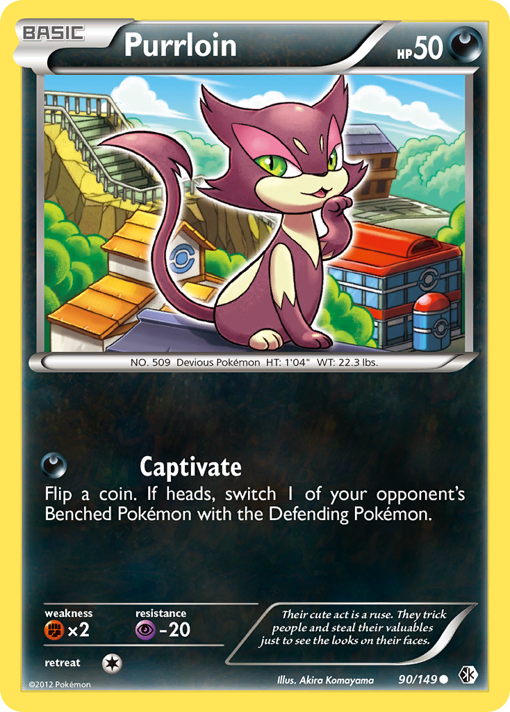 Purrloin (90/149) [Black & White: Boundaries Crossed] | Anubis Games and Hobby