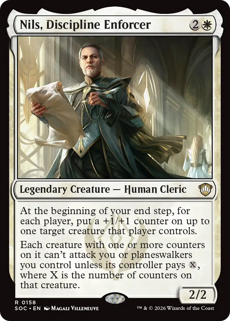 Nils, Discipline Enforcer [Secrets of Strixhaven Commander] | Anubis Games and Hobby